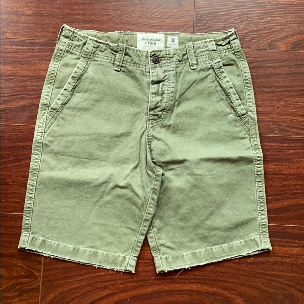 Abercrombie Green Shorts